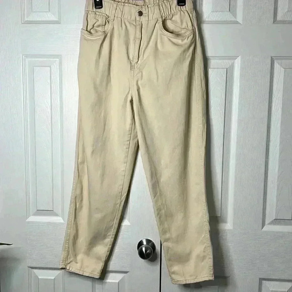 H&M High Waist Twill Trousers Size 6 - Picture 5 of 14